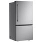 LG 26 Cu. Ft. Bottom Freezer Refrigerator in Stainless Steel, , large
