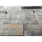 Surya Presidential PDT-2300 3"3" x 5" Blue, Gray and Orange Area Rug, , large