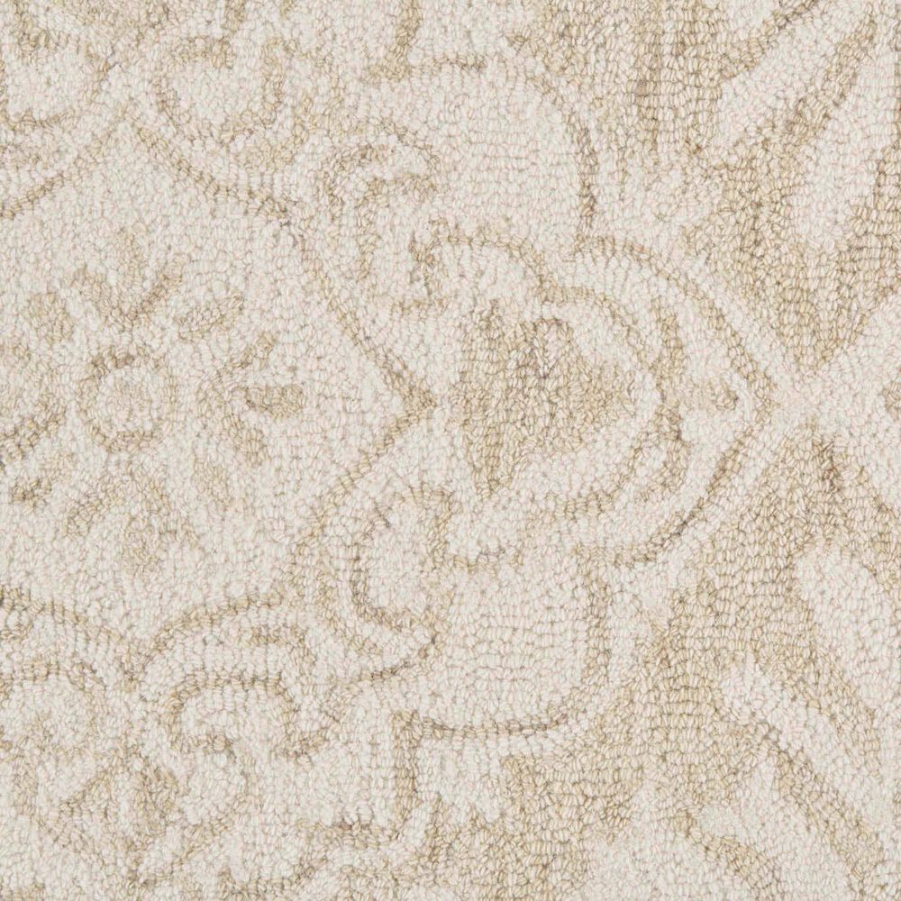 Feizy Belfort 2&#39; x 3&#39; Taupe and Ivory Area Rug, , large