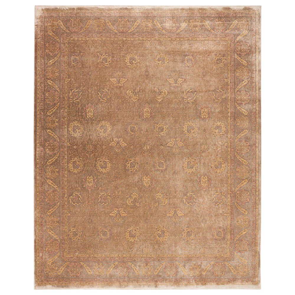 Nourison Luxurious 5"3" x 7"3" Taupe Area Rug, , large