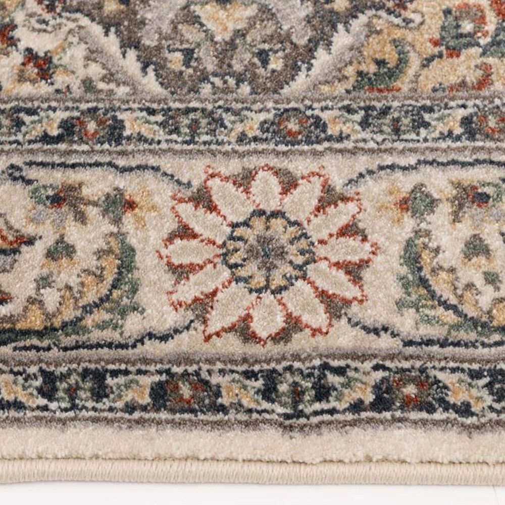 Central Oriental Montville Noriani 5&#39; x 7&#39;3&quot; Alabaster and Multicolor Area Rug, , large