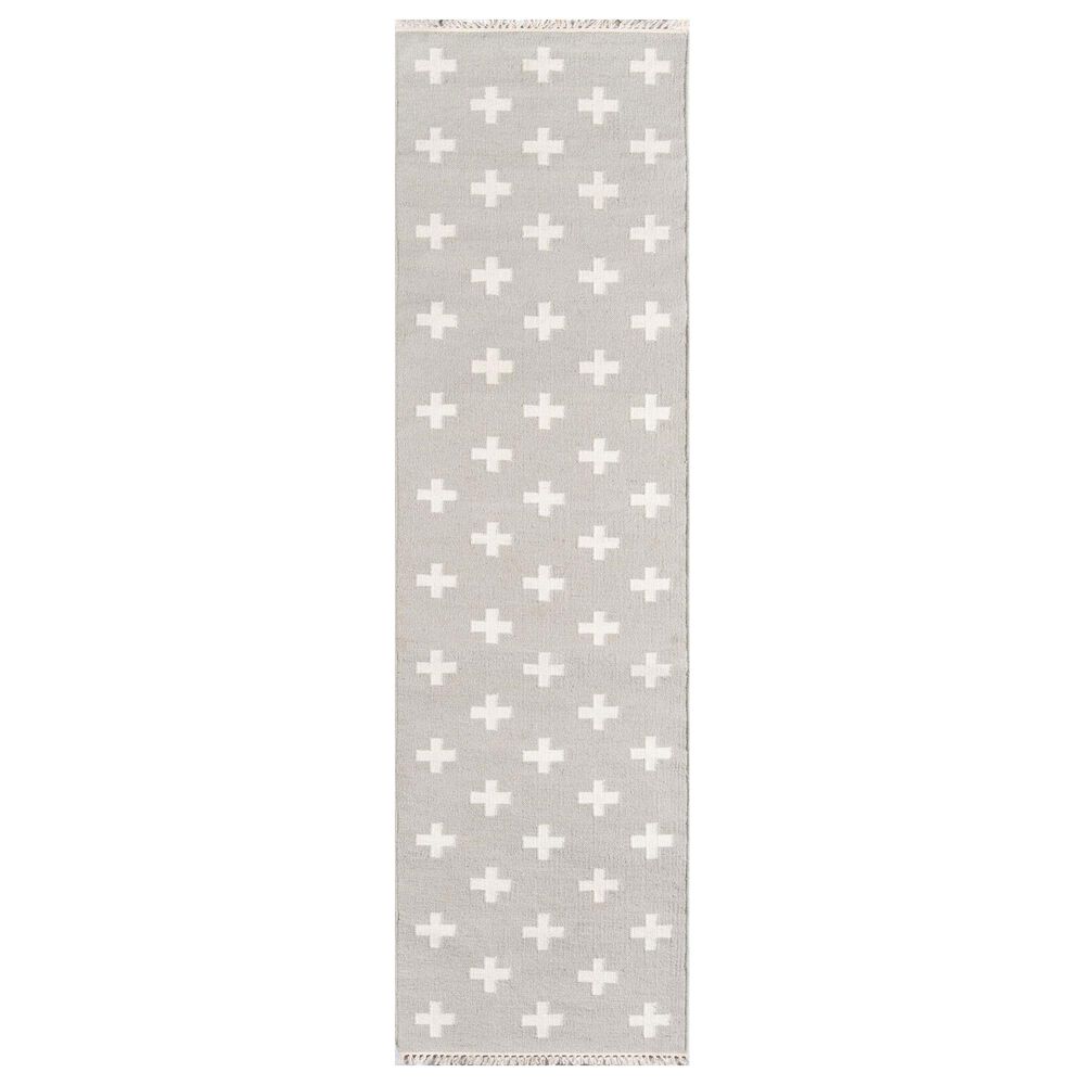 Momeni Topanga 2"3" x 8" Gray Runner, , large