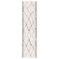 Safavieh Melody MEL104A 2"2" x 8" Ivory and Black Runner, , large