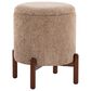 Lumisource Daniella Storage Ottoman in Brown, , large