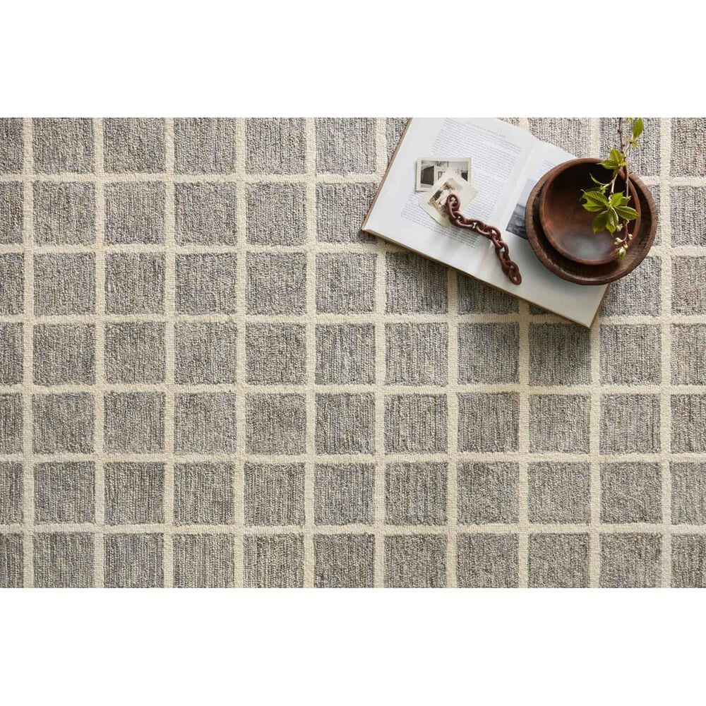 Chris Loves Julia x Loloi Polly 8&#39;6&quot; x 11&#39;6&quot; Slate and Ivory, , large