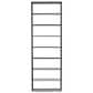 Maple and Jade 8-Bottle Display Wall Wine Rack with Open Style Frame in Matte Black, , large