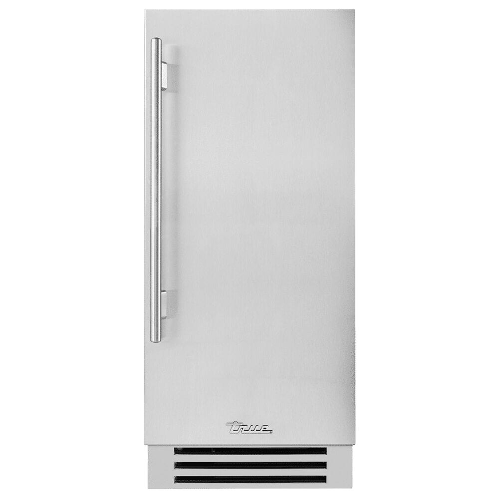 True Residential 28 Cu. Ft. Clear Ice Maker with Right Hinge in Stainless Steel, , large