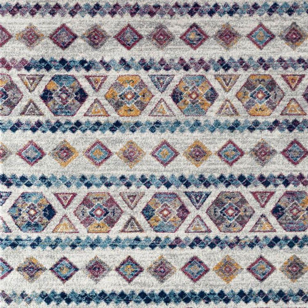 Amer Rugs Alexandria 6&#39;7&quot; Round Multicolor Area Rug, , large