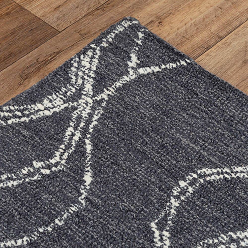 RIZZY Taylor 5&#39; x 7&#39;6&quot; Charcoal and Black Area Rug, , large
