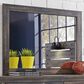 Ashley Drystan Youth Mirror in Brown Rustic, , large