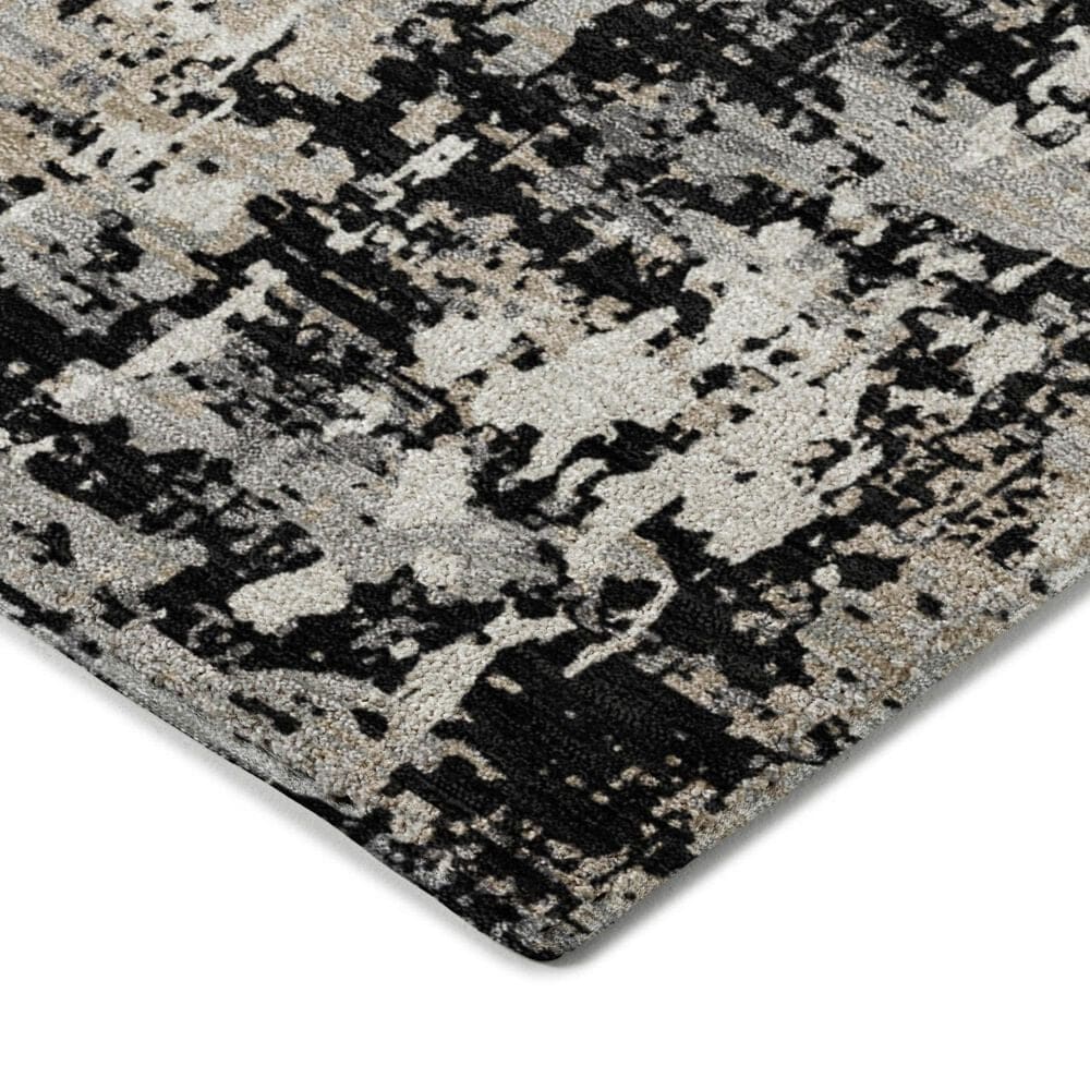 Dalyn Rug Company Kochi KC7 Black 3&#39; x 5&#39; Area Rug, , large