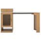 HOMLUX 60" Kitchen Island in Natural, , large