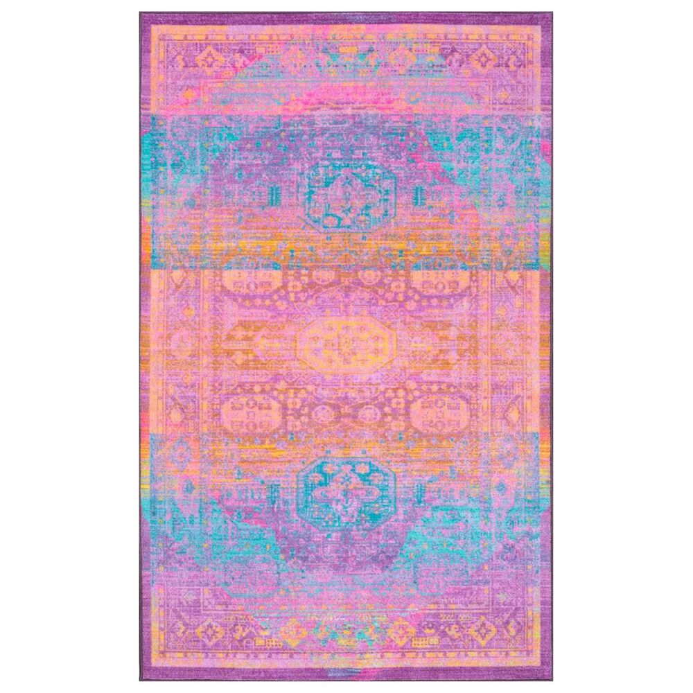 nuLOOM Giza MCGZ24A 5' x 8' Purple Area Rug, , large
