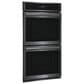 Frigidaire Gallery 27"" Double Electric Wall Oven with Total Convection in Black Stainless Steel, , large