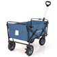 Wonderfold Utility Folding Wagon with Stand in Blue, , large