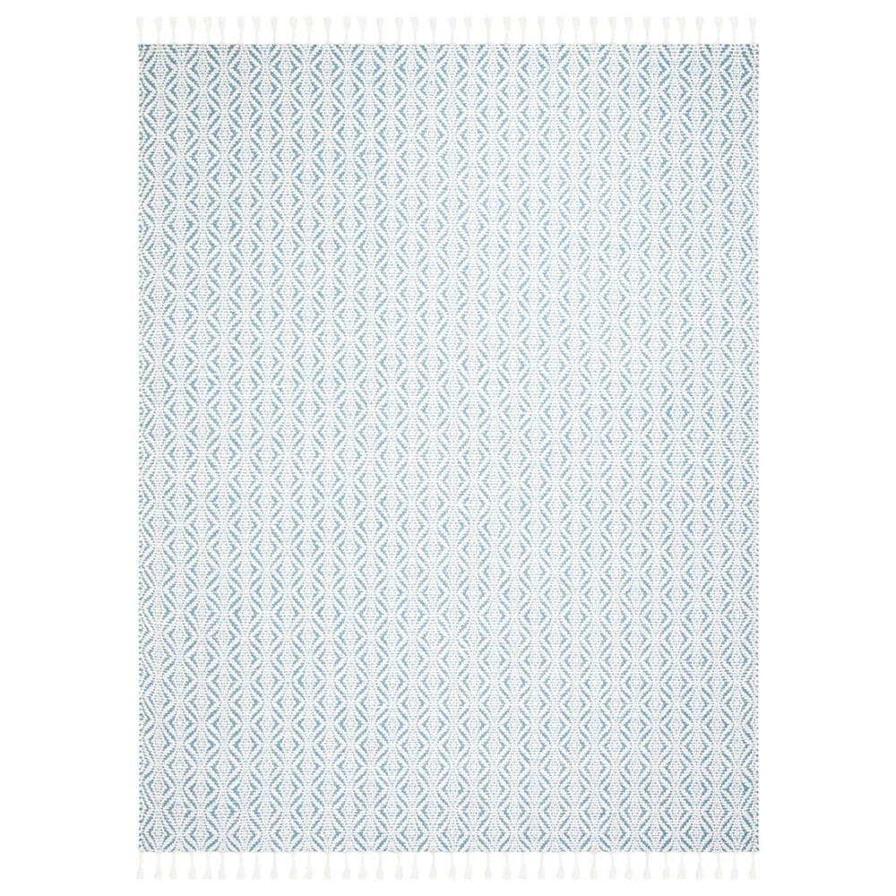 Safavieh Natura NAT153M 8" x 10" Blue Area Rug, , large