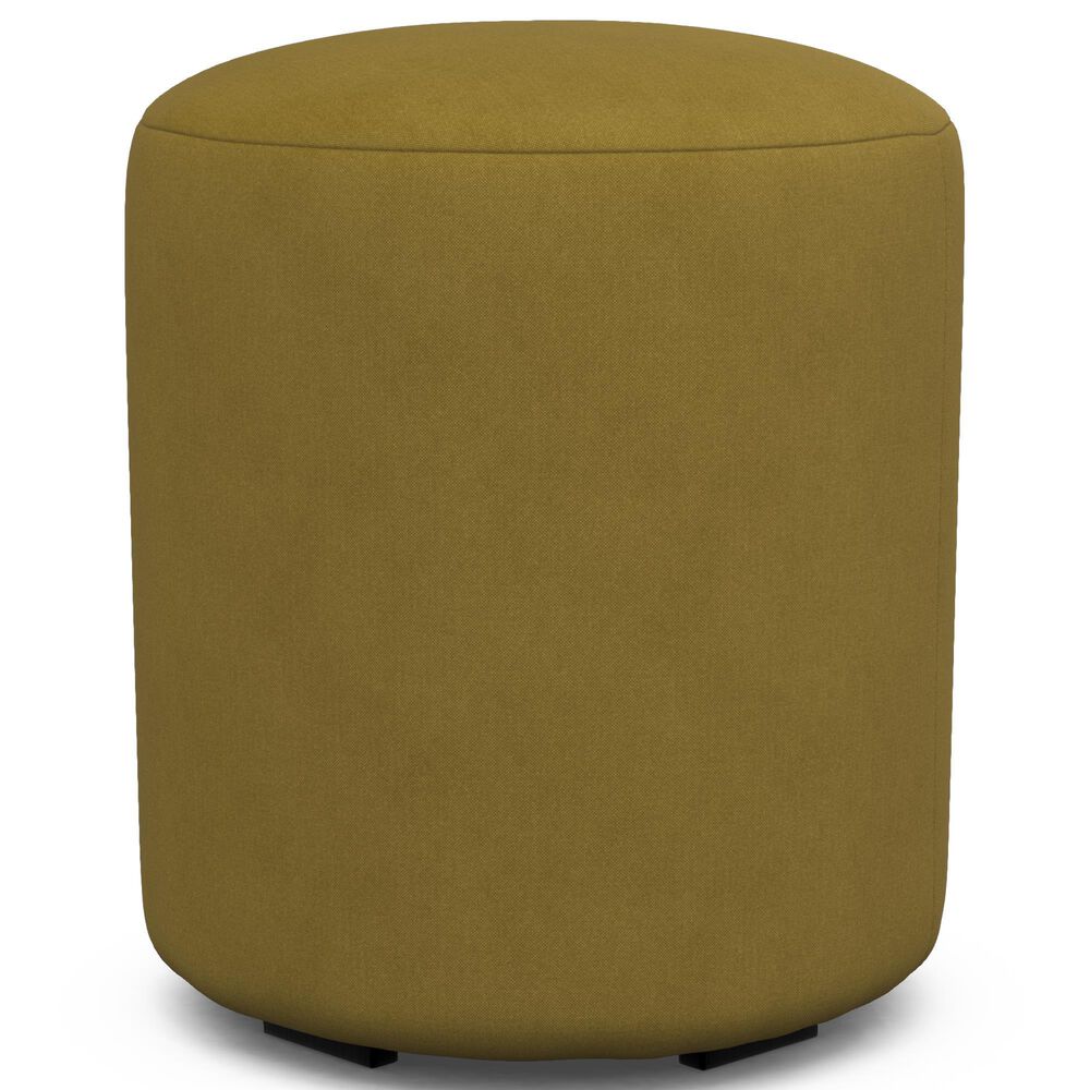 Flexsteel Pouf Fabric Ottoman in Lichen, , large
