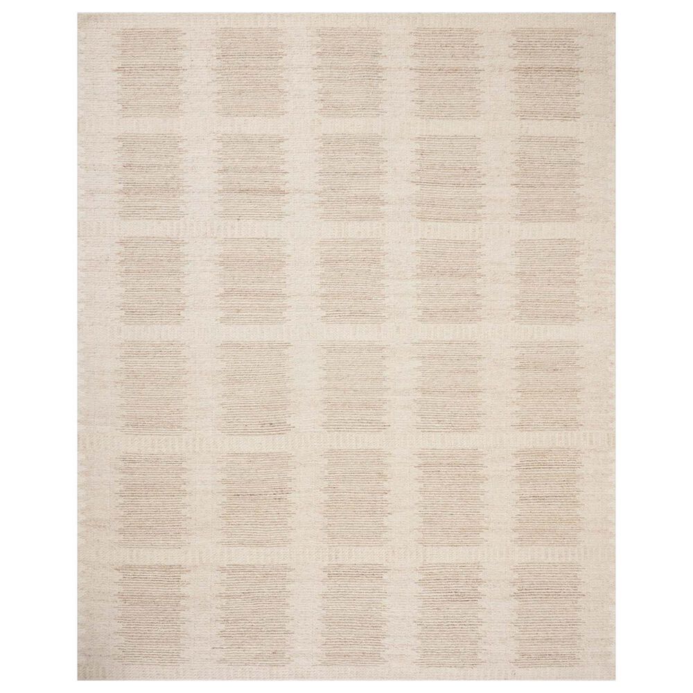 Jeremiah Brent x Loloi Perry Ivory and Taupe 2&#39;9&quot; x 7&#39;9&quot; Runner, , large