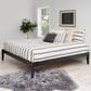Linden Boulevard Polly King Platform Bed without Headboard in Black, , large