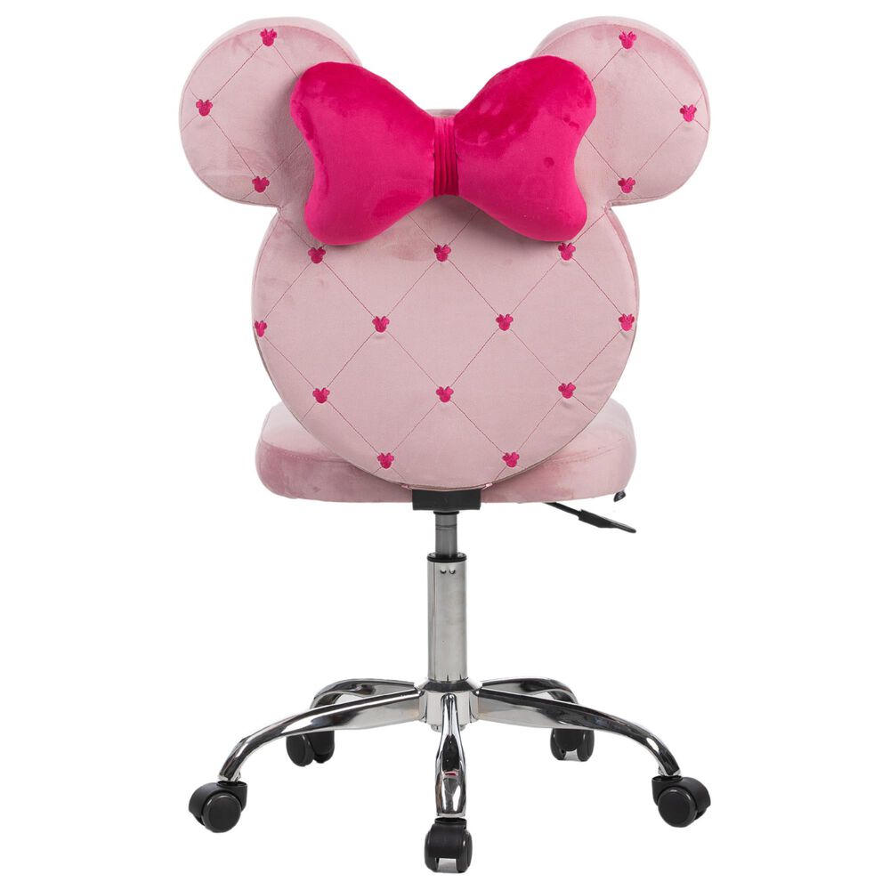 Impressions Vanity Minnie Mouse Swivel Vanity Chair in Pink, , large