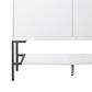James Martin Vanities Mantova 47.3" Single Vanity Cabinet in Mid-Century Walnut and Brushed Nickel, , large