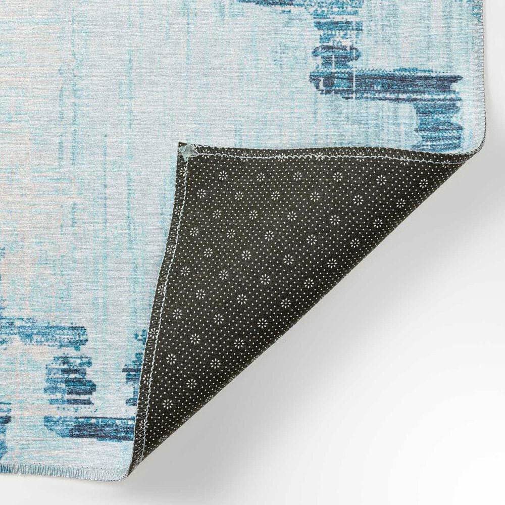 Dalyn Rug Company Sedona Geometric 2&#39;3&quot; x 10&#39; Skydust Indoor/Outdoor Performance Runner, , large