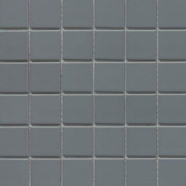 Emser Catch Silicon 2" x 2" Square on 12" x 12" Ceramic Mosaic Sheet, , large