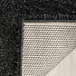 Safavieh California Shag  Black 11" x 15" Area Rug, , large