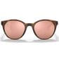 Oakley Spindrift Sunglasses with Prizm Rose Gold Lenses in Matte Brown Tortoise, , large