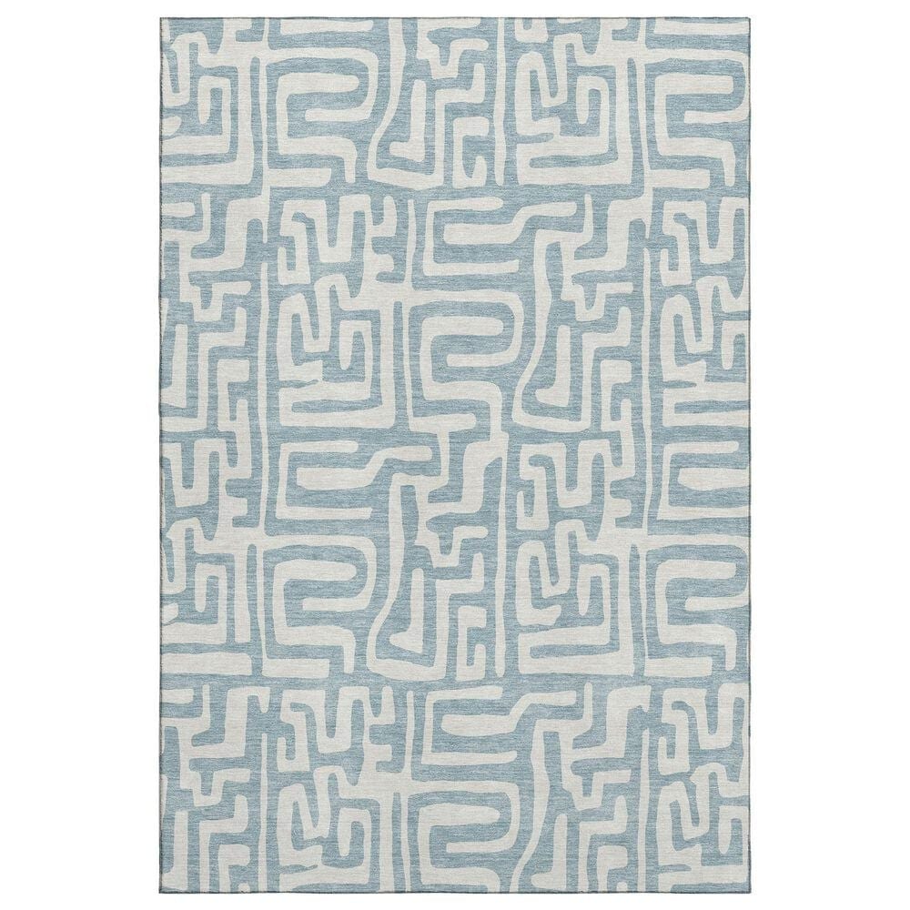 Dalyn Rug Company The Reserve TR1 Denim 3" x 5" Indoor/Outdoor Area Rug, , large