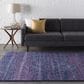 Surya Harput HAP-1003 7"10" x 10"3" Teal, Blue and Garnet Area Rug, , large