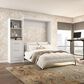 Bestar Pur 90" Queen Wall Bed Kit In White, , large