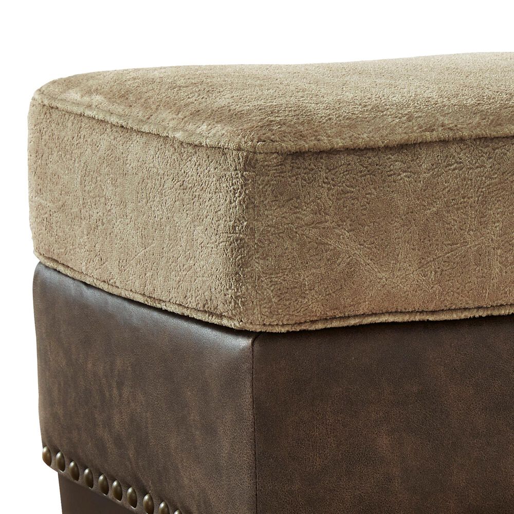 Alesbury Ottoman - Chocolate Alesbury Ottoman - Chocolate