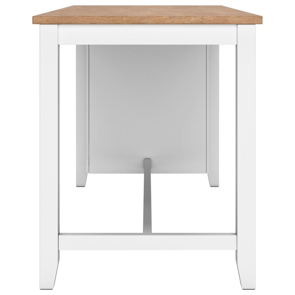 Ashley Gesthaven Counter Height Table in Light Natural and White - Table Only, , large