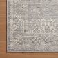Loloi Indra 6"3" x 9" Silver and Ivory Area Rug, , large