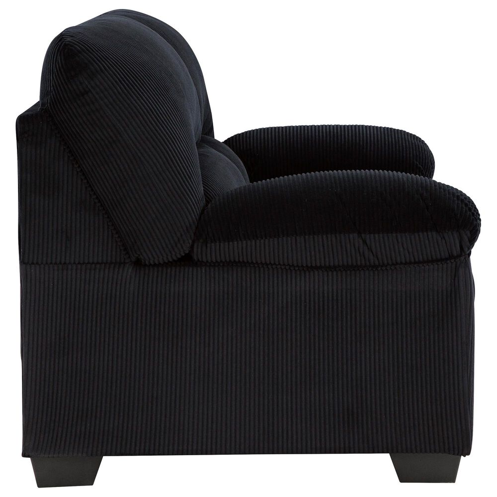 Ashley SimpleJoy, Deanlee and Aniela 7-Piece Living Room Set in Onyx, , large