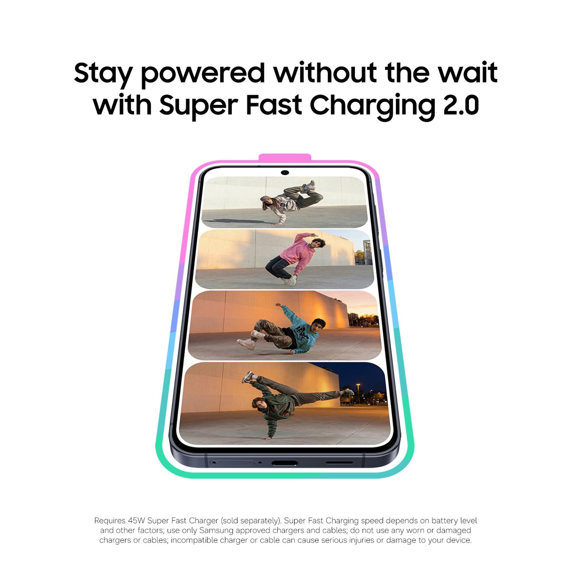 Samsung Galaxy A37 5G Smartphone 256GB (Unlocked) - Awesome Charcoal