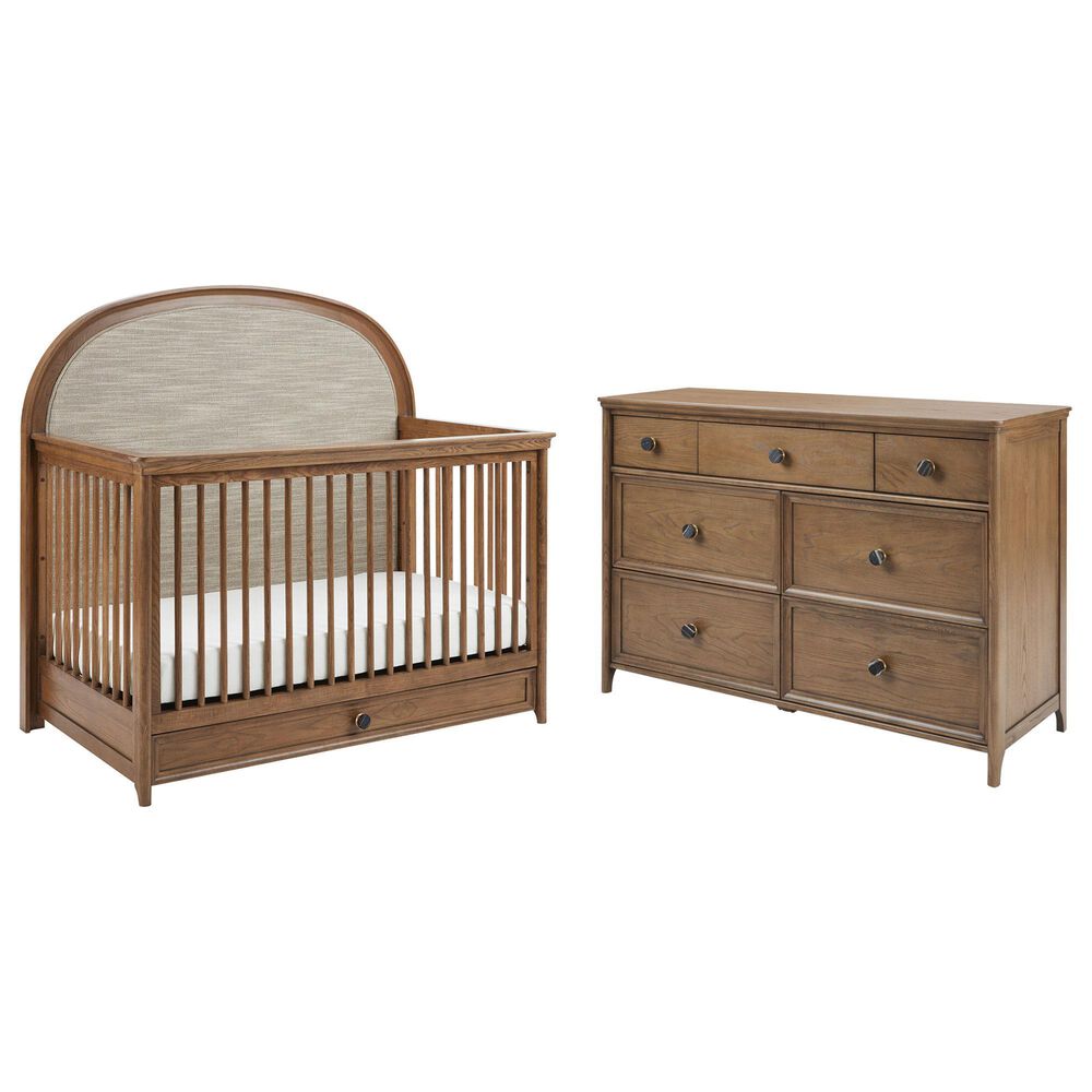 Maxi Cosi Quiet Luxury 2-Piece Nursery Set in Dolce Oak, , large