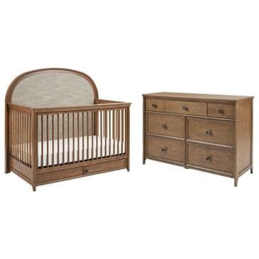 Maxi Cosi Quiet Luxury 2-Piece Nursery Set in Dolce Oak, , large