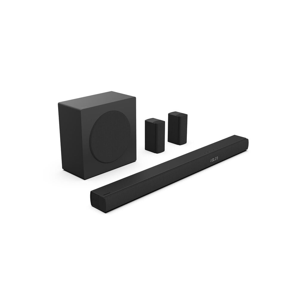 Hisense HS5100 5.1 Channel Dolby Digital Plus | DTS: X, Sound Bar with Wireless Subwoofer and Surround Speaker, , large
