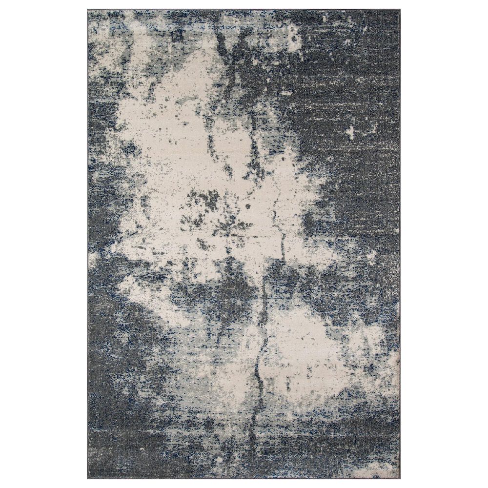 Momeni Loft LO-03 9"3" x 12"6" Grey Area Rug, , large