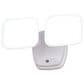 Vaxcel Theta 2-Light LED Outdoor Dusk-to-Dawn Flood Light in White, , large