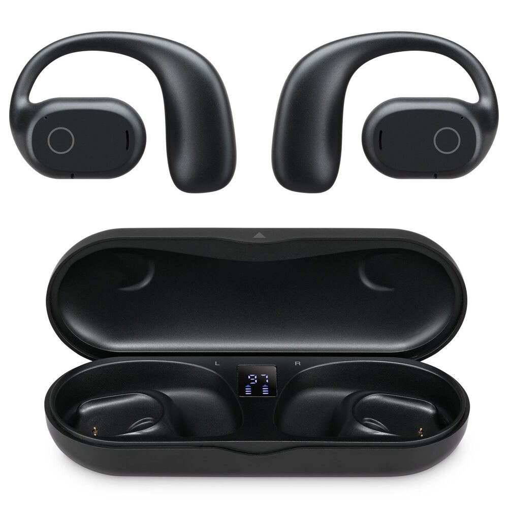 iLive Driver Clear Truly Wireless Open Ear Earbuds in Black, , large