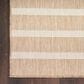 Nourison Positano POS03 Beige and Ivory 9" x 12" Indoor/Outdoor Area Rug, , large