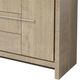 Lexora Home Lafarre 48" Double Bathroom Vanity in Rustic Acacia with 2 cm White Quartz Top and Rectangular Sinks, , large