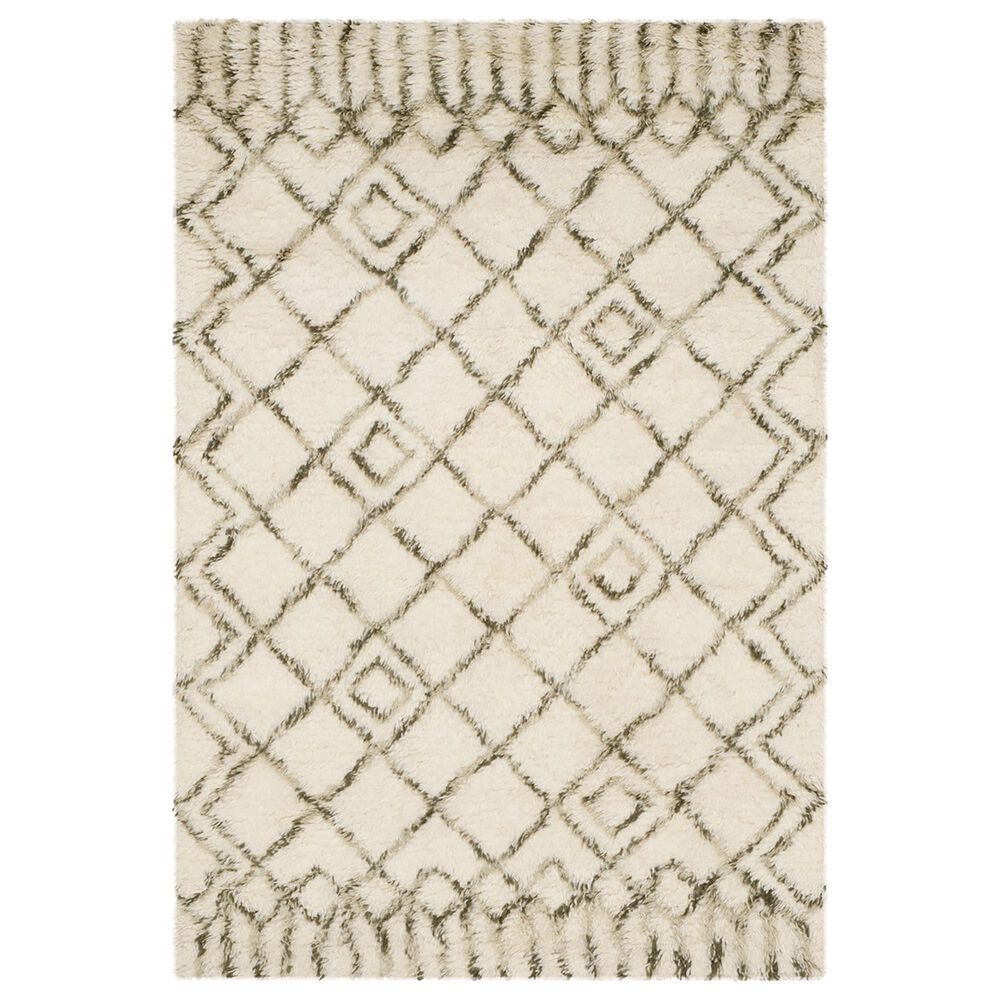 Safavieh Casablanca CSB894A 3' x 5' Ivory and Green Area Rug, , large