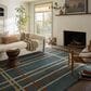 Magnolia Home Waylon Denim and Multicolor 5" x 7"6" Area Rug, , large