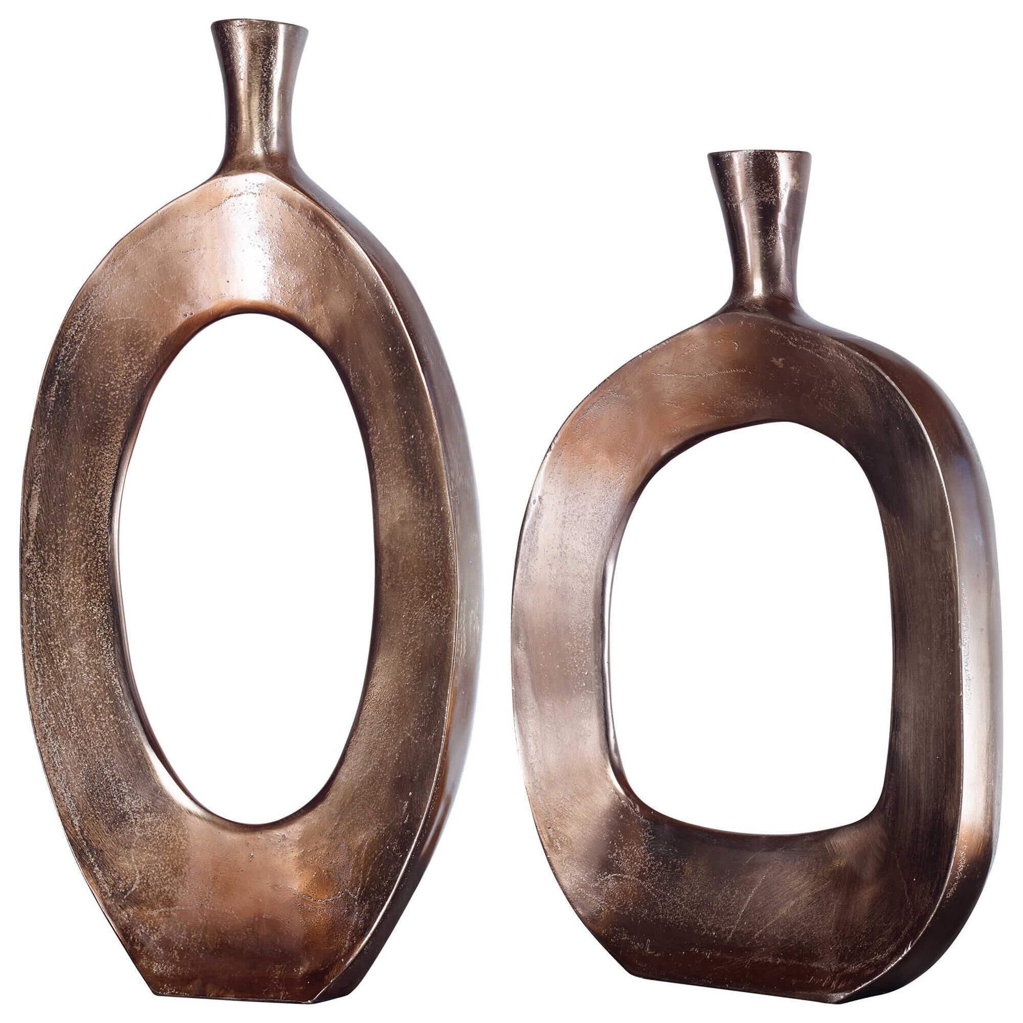 Uttermost Kyler Textured Vase - Thumbnail 5