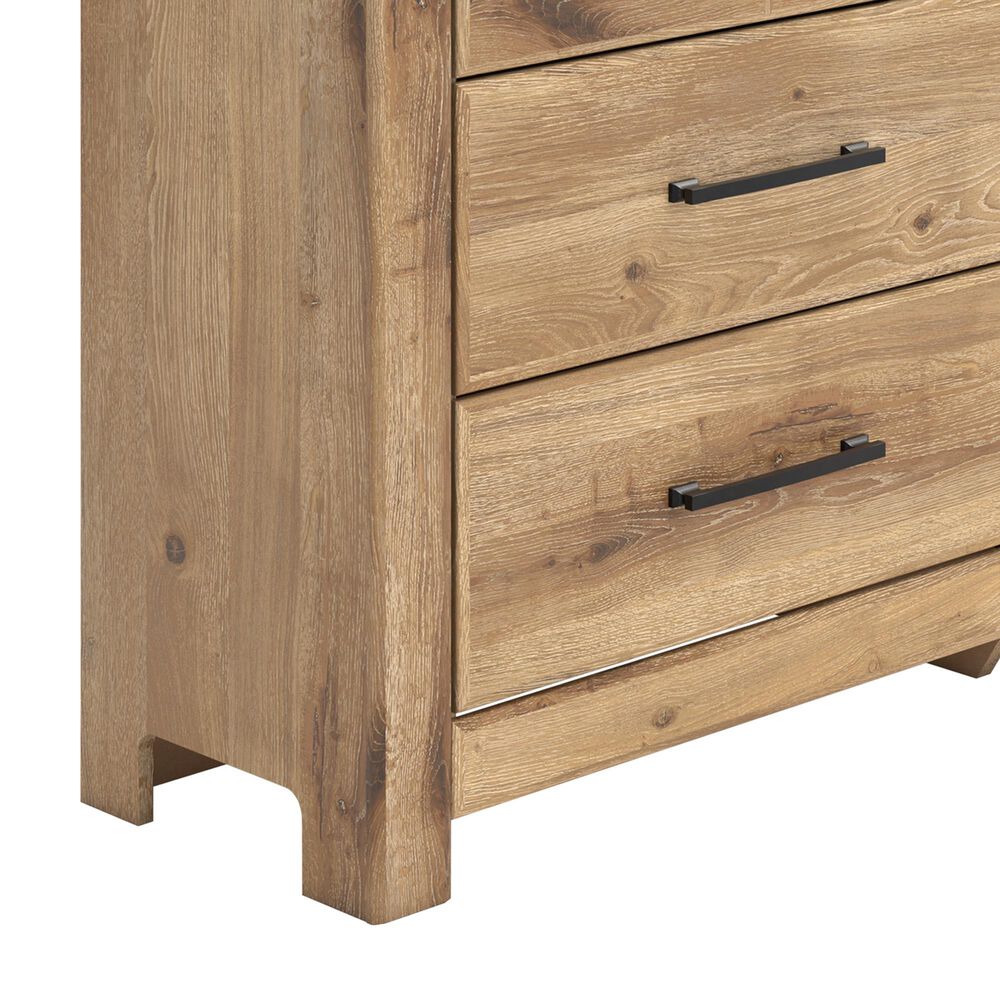 Ashley Makidern 4-Piece Queen Panel Bedroom Set in Natural Brown, , large