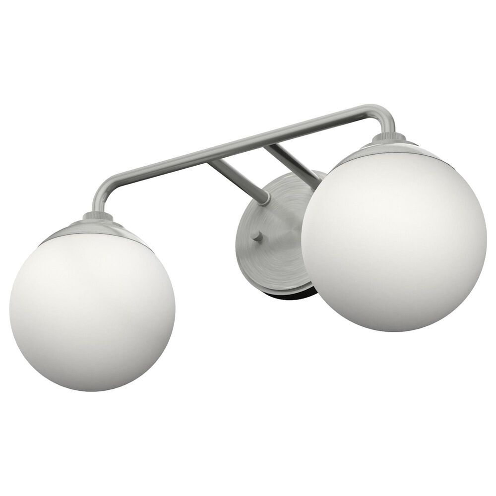 Hunter Hepburn 2-Light Vanity in Brushed Nickel, , large
